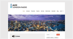Desktop Screenshot of jazzlondonradio.com